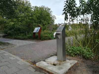 Nieuw watertappunt in park ’t Loo